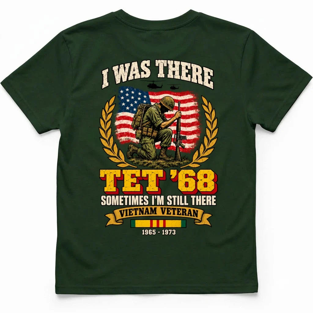 Tet '68 Vietnam Veteran Tee Print – view 4