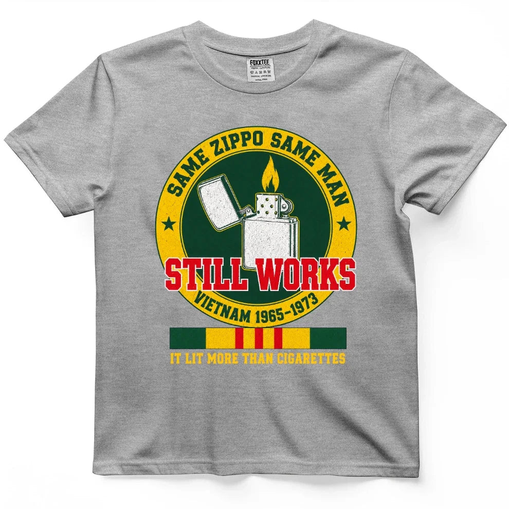 Same Old Lighter, Same Old Man, Still Works Tee – view 6