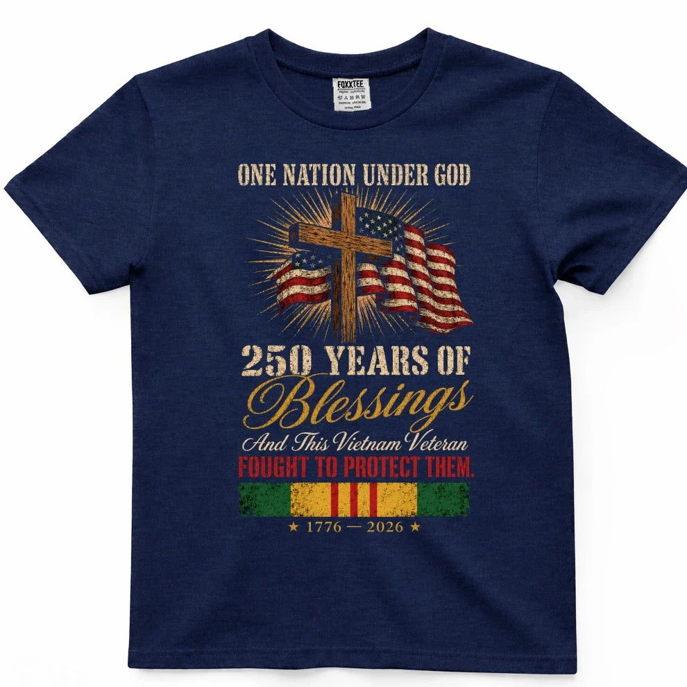 One Nation Under God, 250 Years Of Blessings Tee – view 3