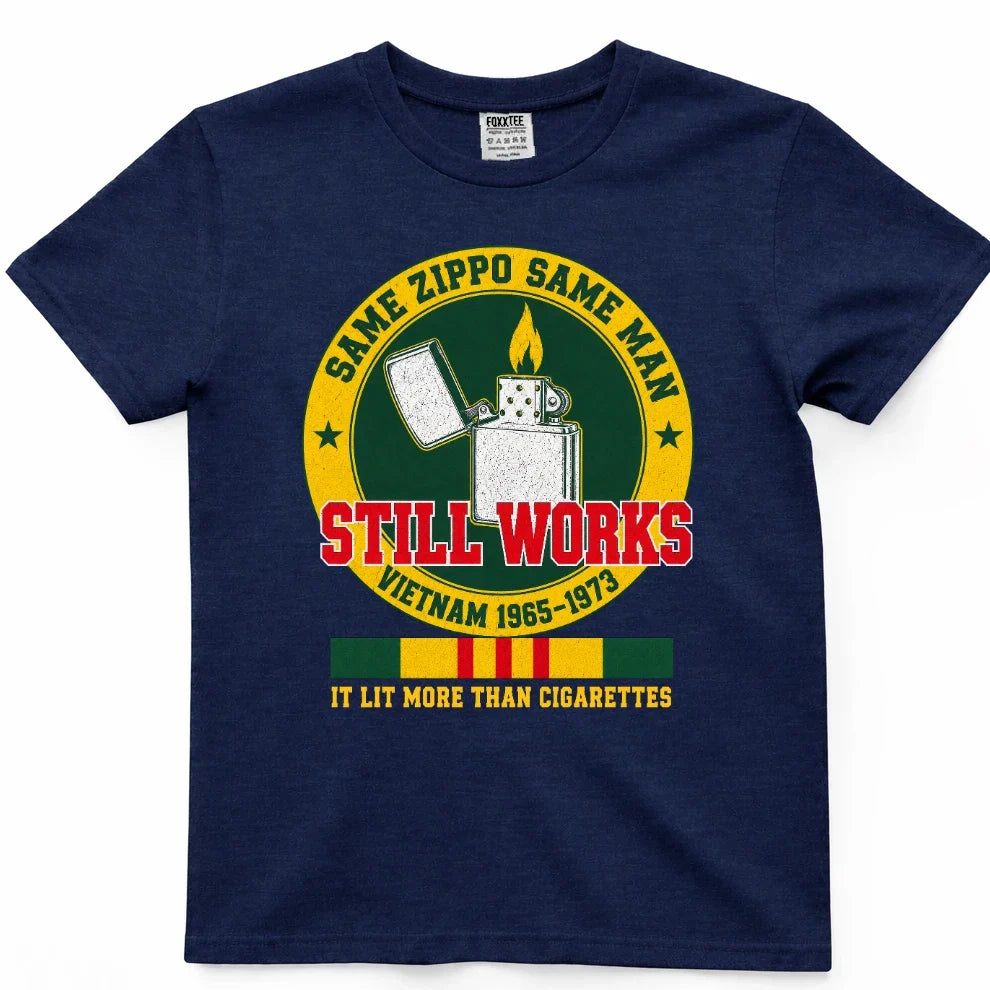 Same Old Lighter, Same Old Man, Still Works Tee – view 3