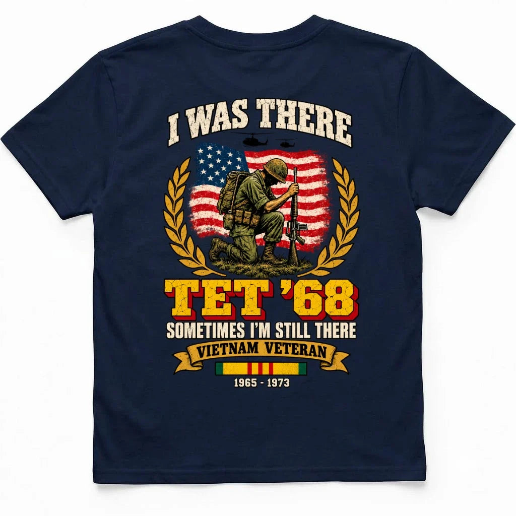 Tet '68 Vietnam Veteran Tee Print – view 3