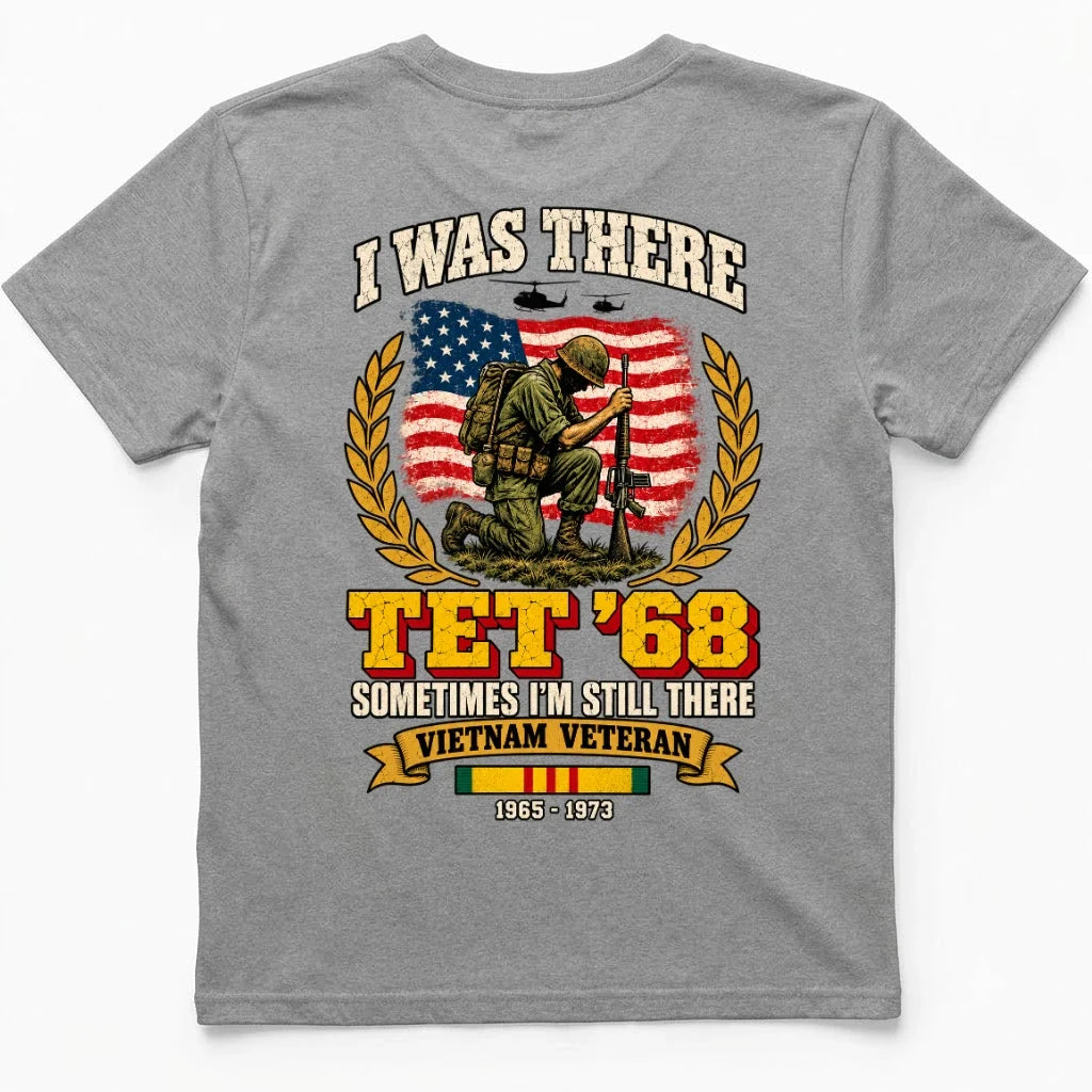 Tet '68 Vietnam Veteran Tee Print – view 6