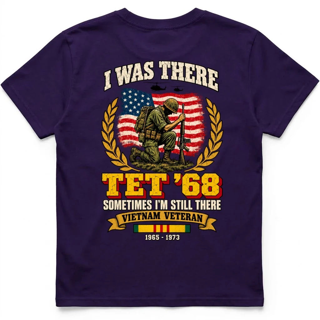 Tet '68 Vietnam Veteran Tee Print – view 7