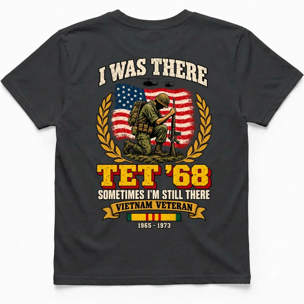 Tet '68 Vietnam Veteran Tee Print – view 5